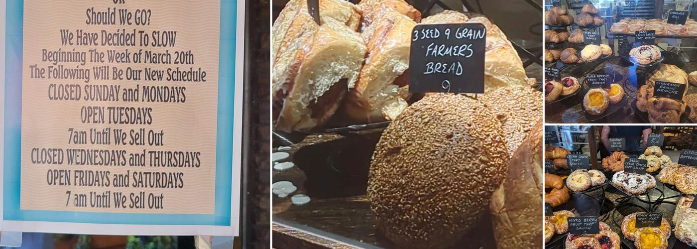 Pavel's Backerei Menu