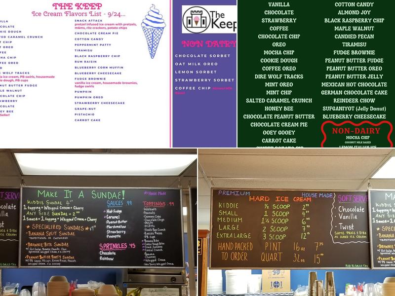 The Keep Menu