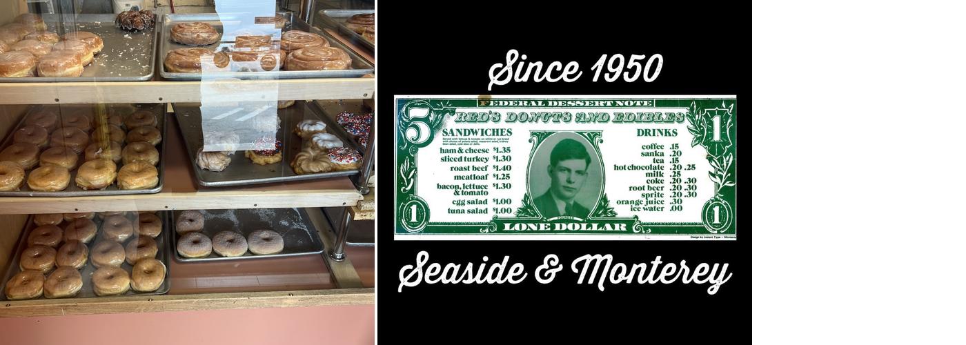 Red's Donuts Menu