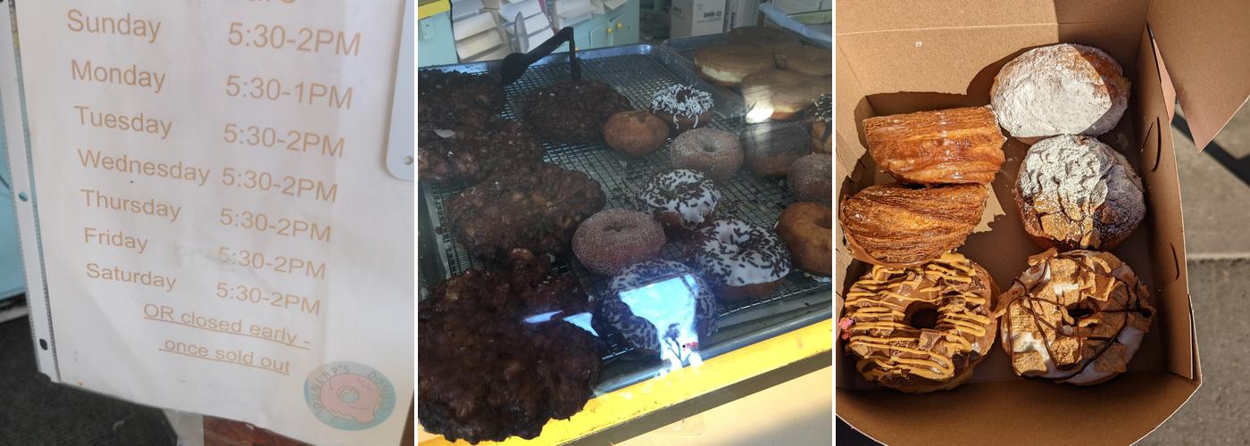 Dunlap's Donuts Menu