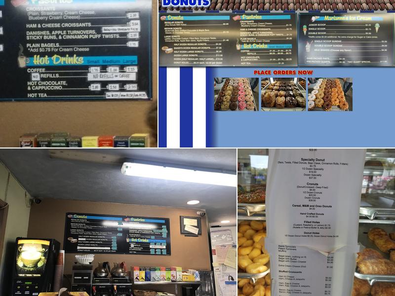 Ferrell's Donuts Menu