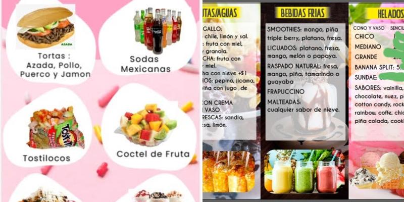 Eben-ezer Ice-cream and deli Menu