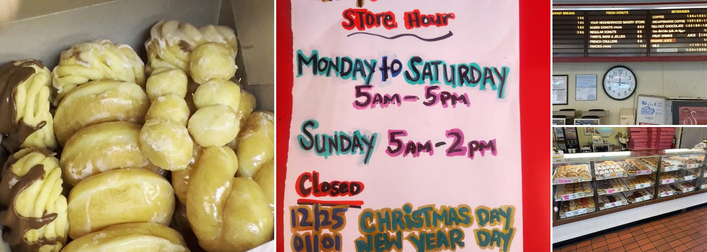 Gilroy Donut House Menu