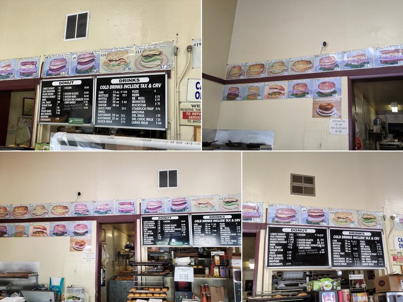 Donuts & Things Menu