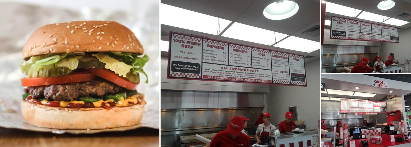 Five Guys Menu