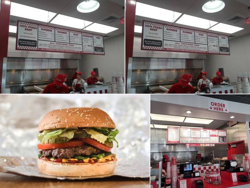 Five Guys Menu