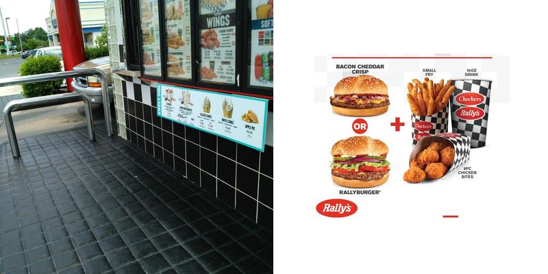 Checkers Menu