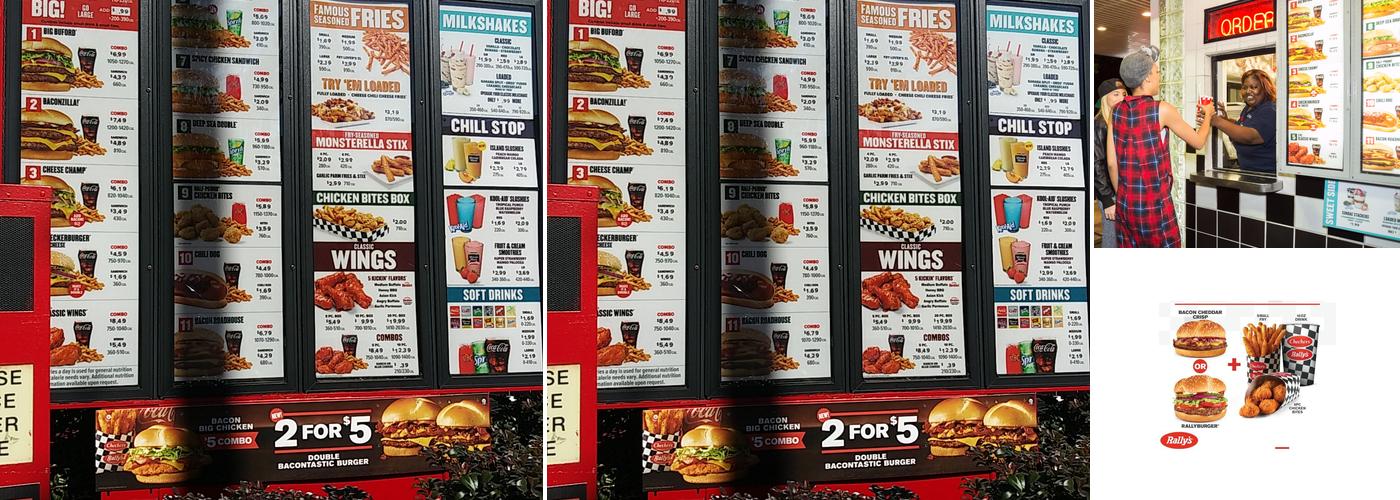 Checkers Menu