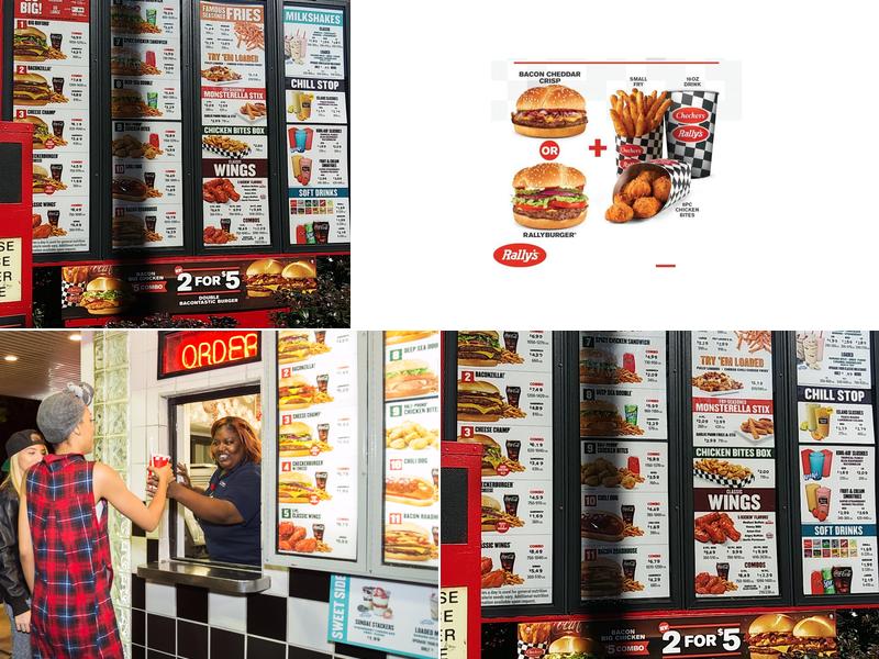 Checkers Menu