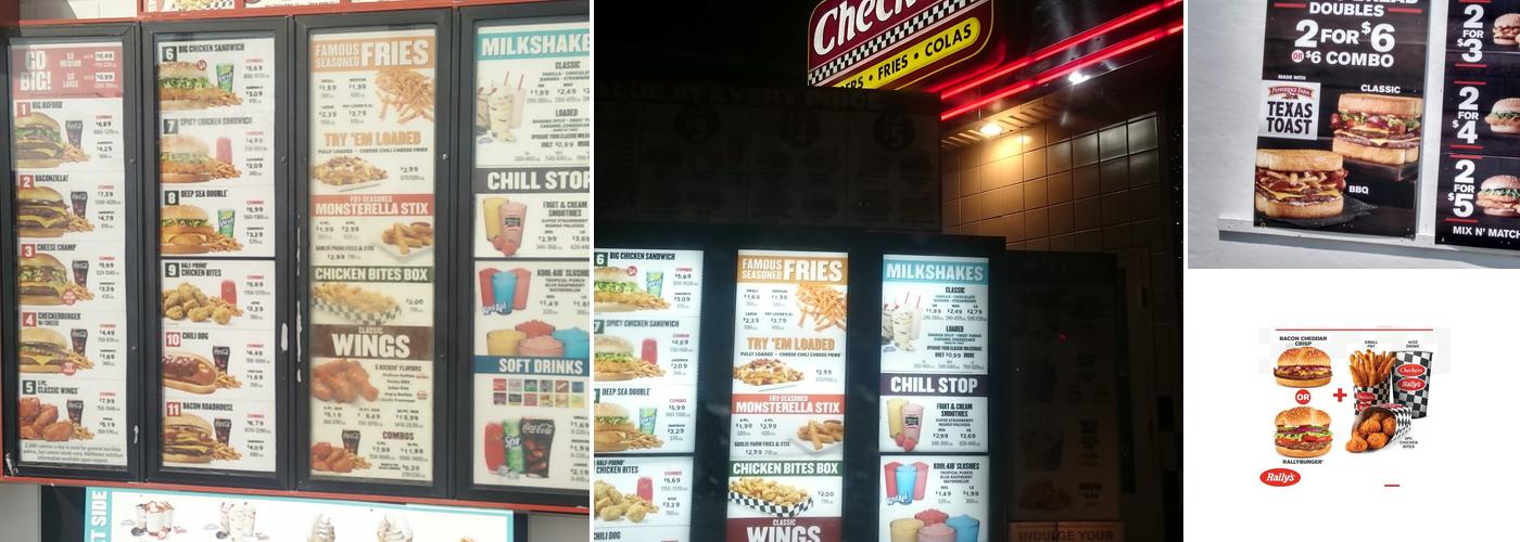 Checkers Menu