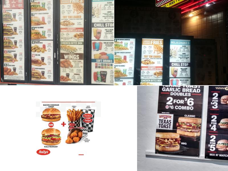 Checkers Menu