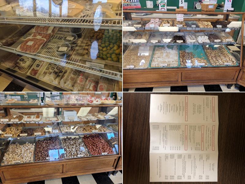 Rosciglione Bakery Menu