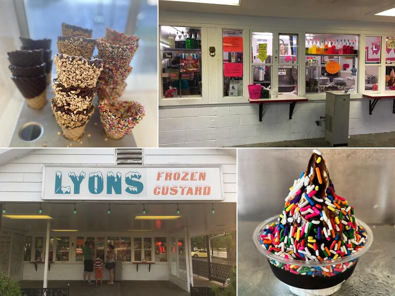 Lyons Frozen Custard 2309 Elm St, St Charles