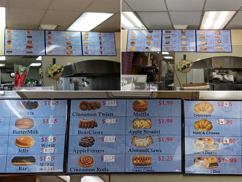 Best Donuts Menu