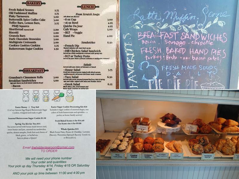 Corner Scone Bakery Menu