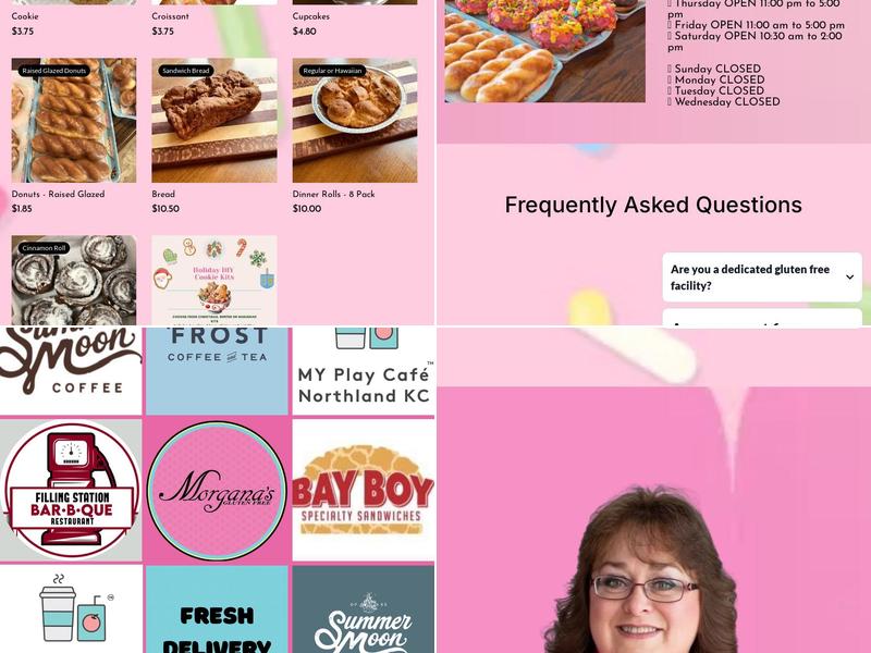 Morgana's Gluten Free Bakery Menu