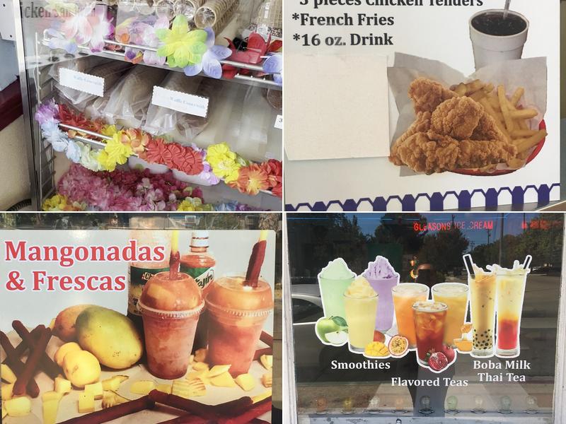 Gleasons Premier Ice Cream Co Menu