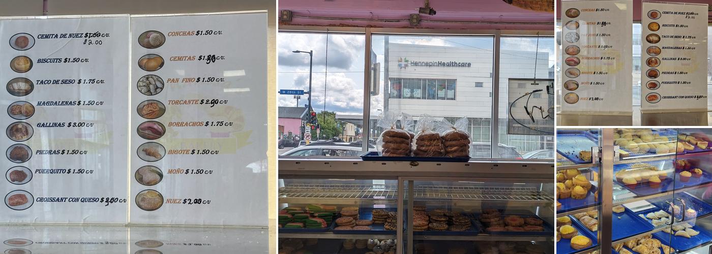 Marissa's Bakery Menu