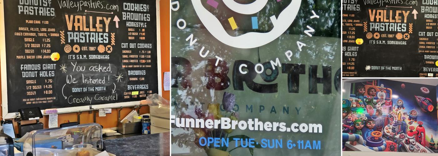 Funner Brothers Donut Company Menu