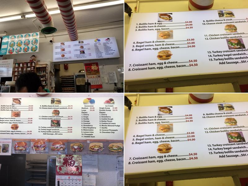 Blue Ribbon Donuts Menu