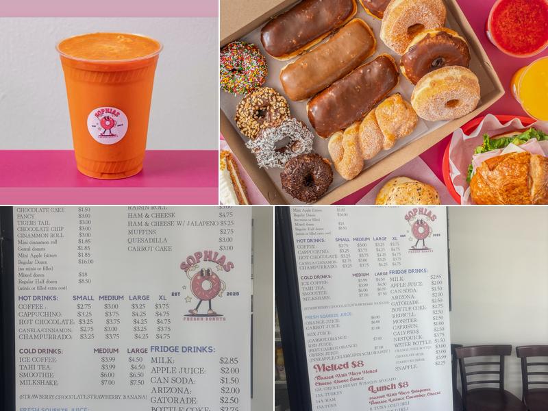 Freshh Donuts Menu