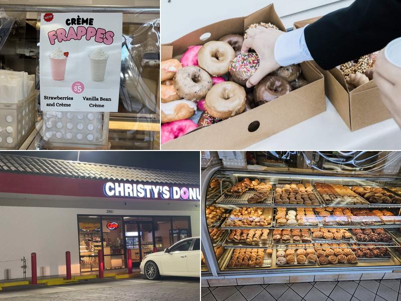 Christy's Donuts Menu