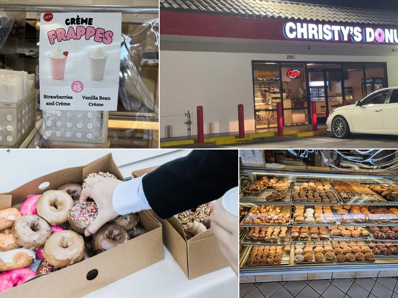 Christy's Donuts Menu