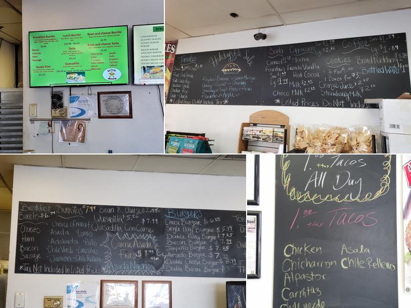 Estrella Bakery Menu