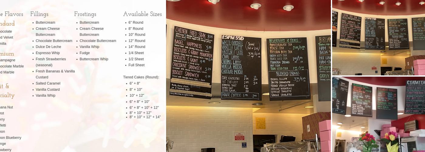 Sugar Twist Bakery - Brimhall Menu