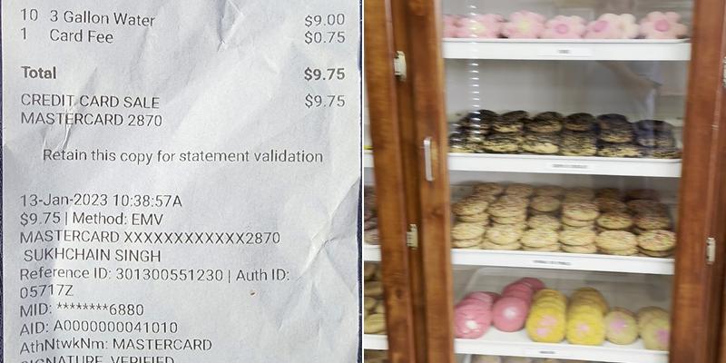 La Perla Bakery Menu