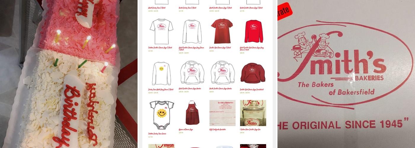 Smith's Bakeries Menu