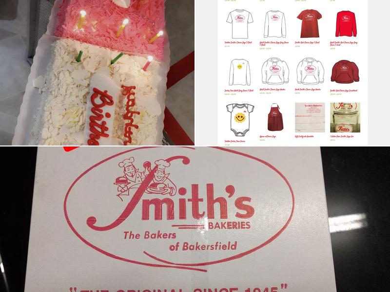 Smith's Bakeries Menu