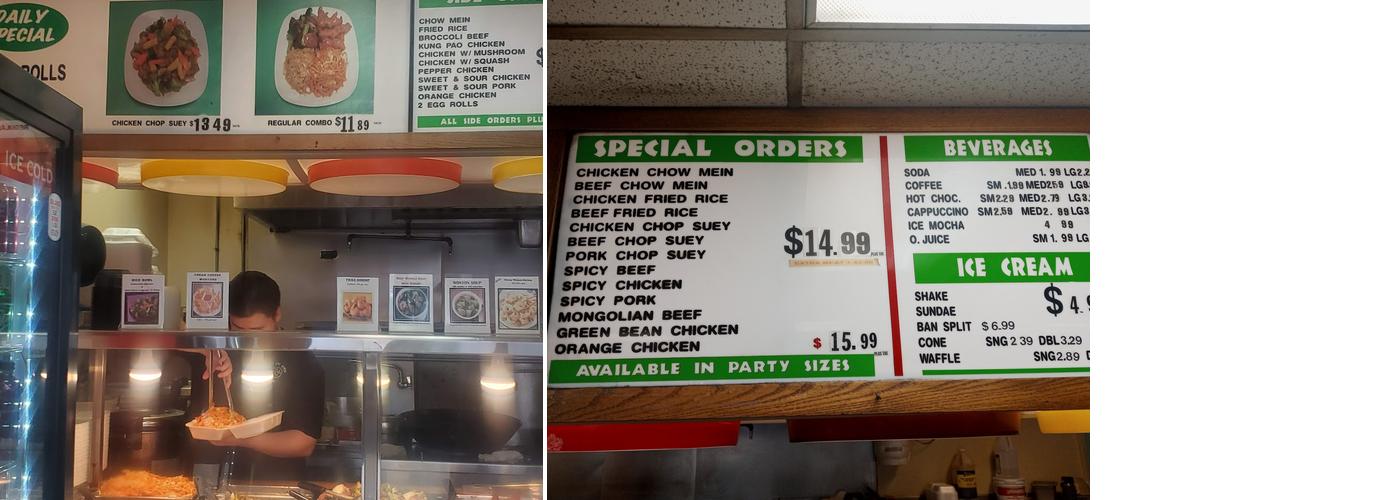 Hole In One Donuts Menu