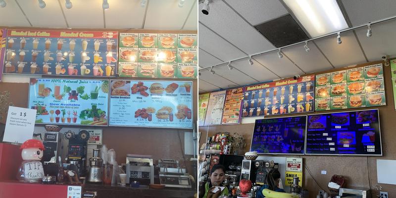 Yummy Donuts Menu