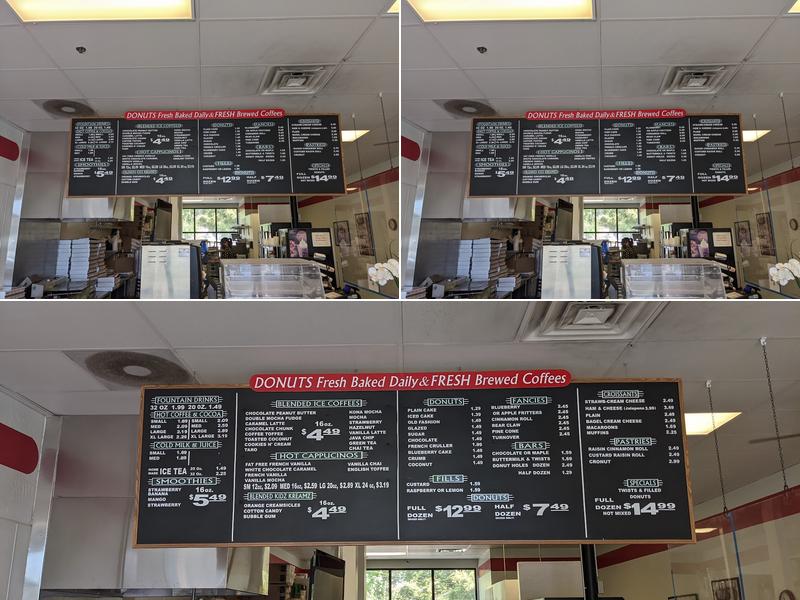 Donut Factory Menu