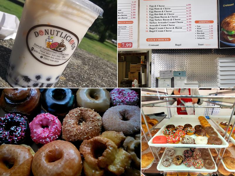 Donutlicious & Boba Zone Menu
