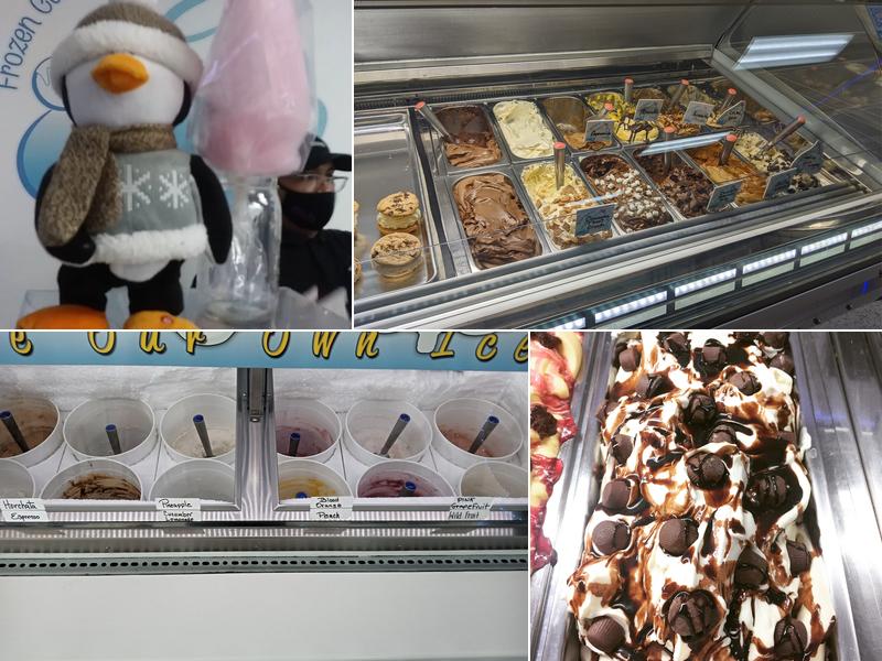 Zero Degrees Custard & Ice Menu