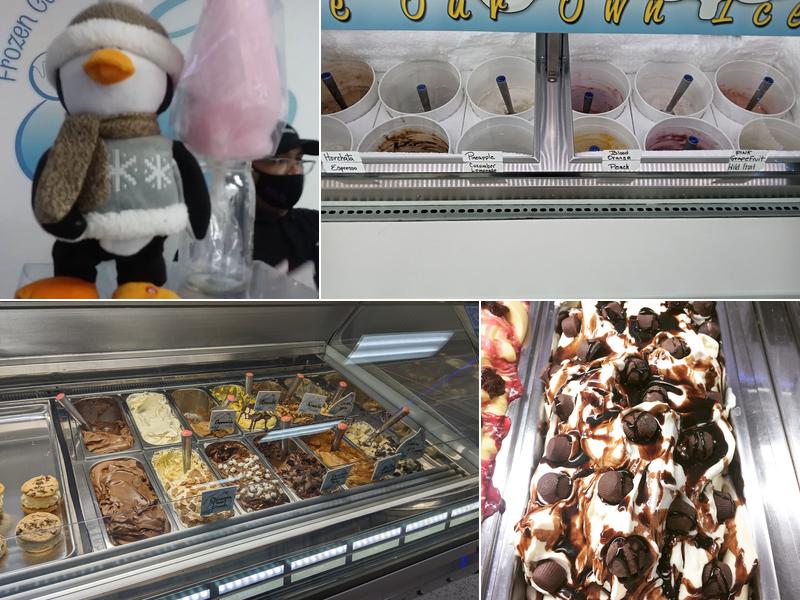 Zero Degrees Custard & Ice Menu