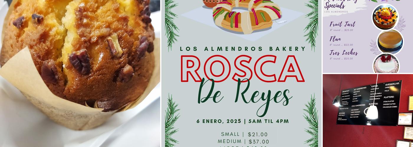 Los Almendros Bakery Menu