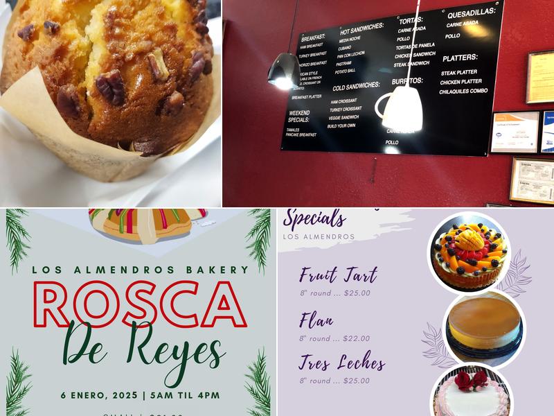 Los Almendros Bakery Menu