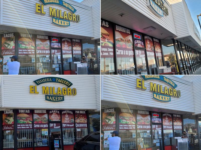 El Milagro Bakery 12040 Foothill Blvd #103, Sylmar