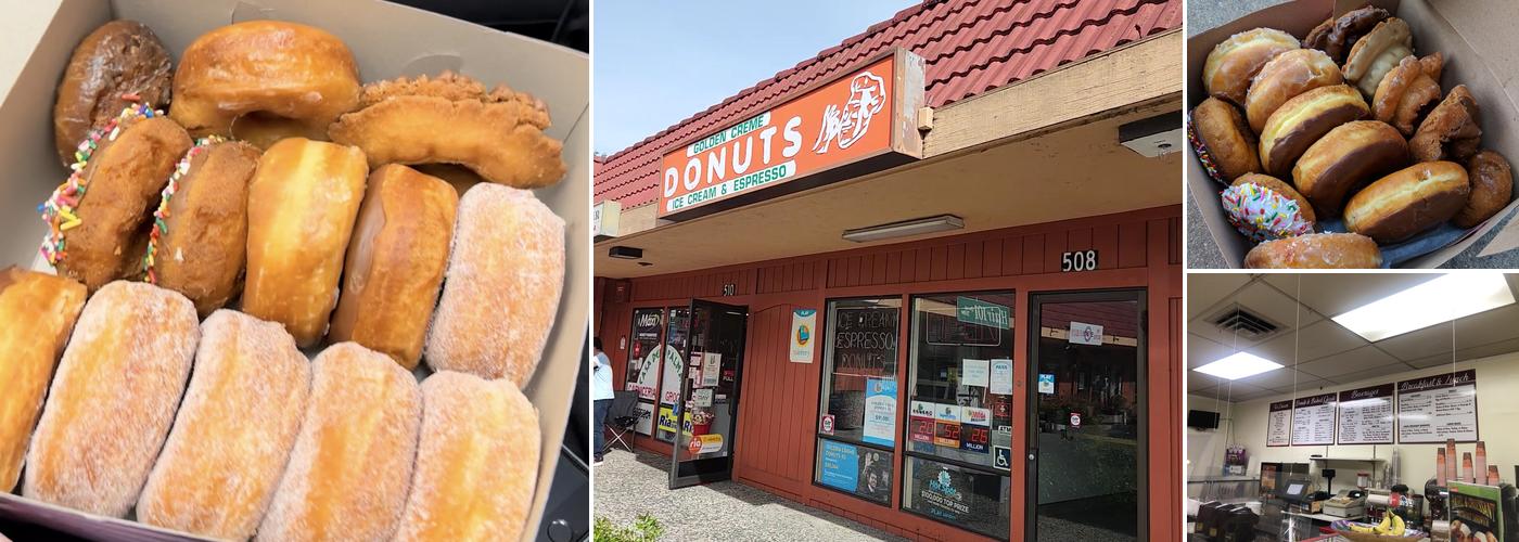 Golden Creme Donuts Menu