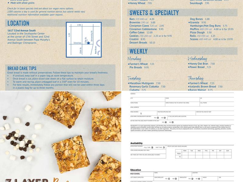 Breadsmith Menu