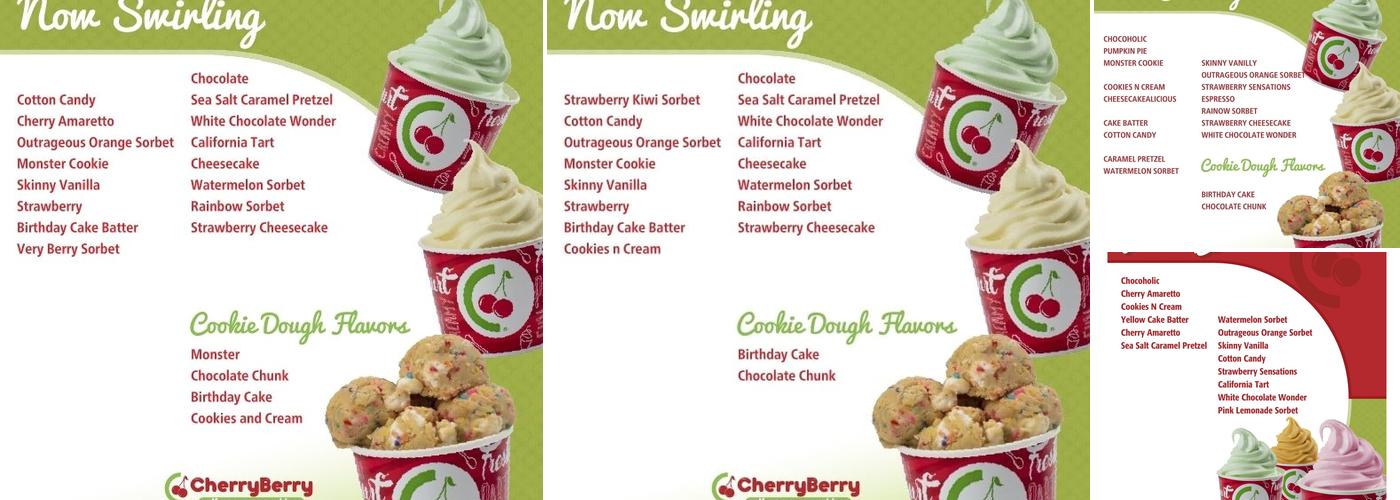 CherryBerry Menu