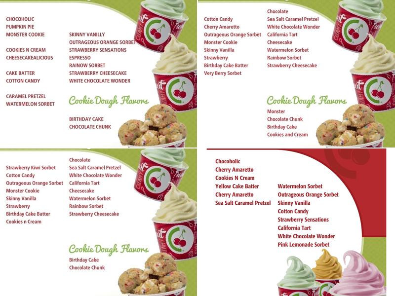 CherryBerry Menu