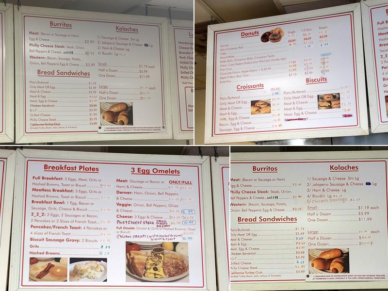 Planet Doughnuts Menu