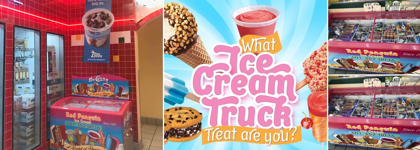 Red Penguin Jackson Ice Cream