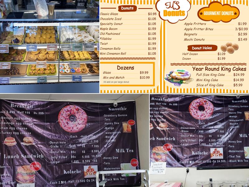 MS Donuts Menu