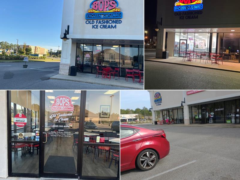 Bop's Frozen Custard 3179 Mallett Rd Suite 25, D'Iberville