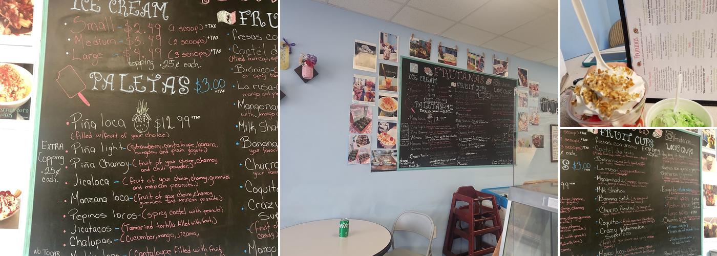 Frutanas Menu
